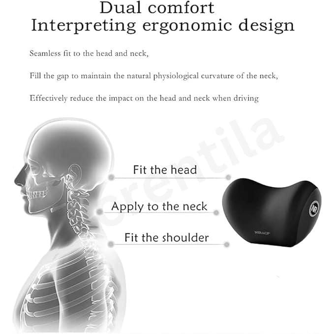 DriveComfort Car Neck Support Pillow (Pack of 2)