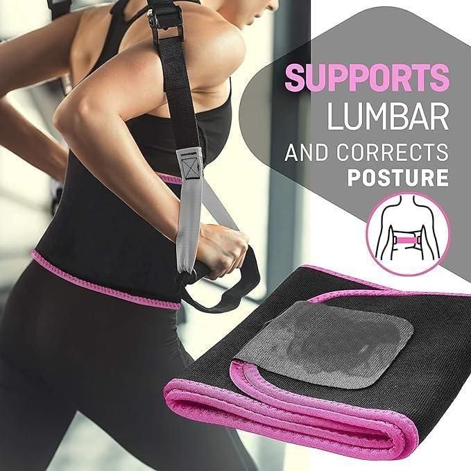 SweatCore Shaping Belt – Waist Trainer for Fitness, Sweat & Core Support