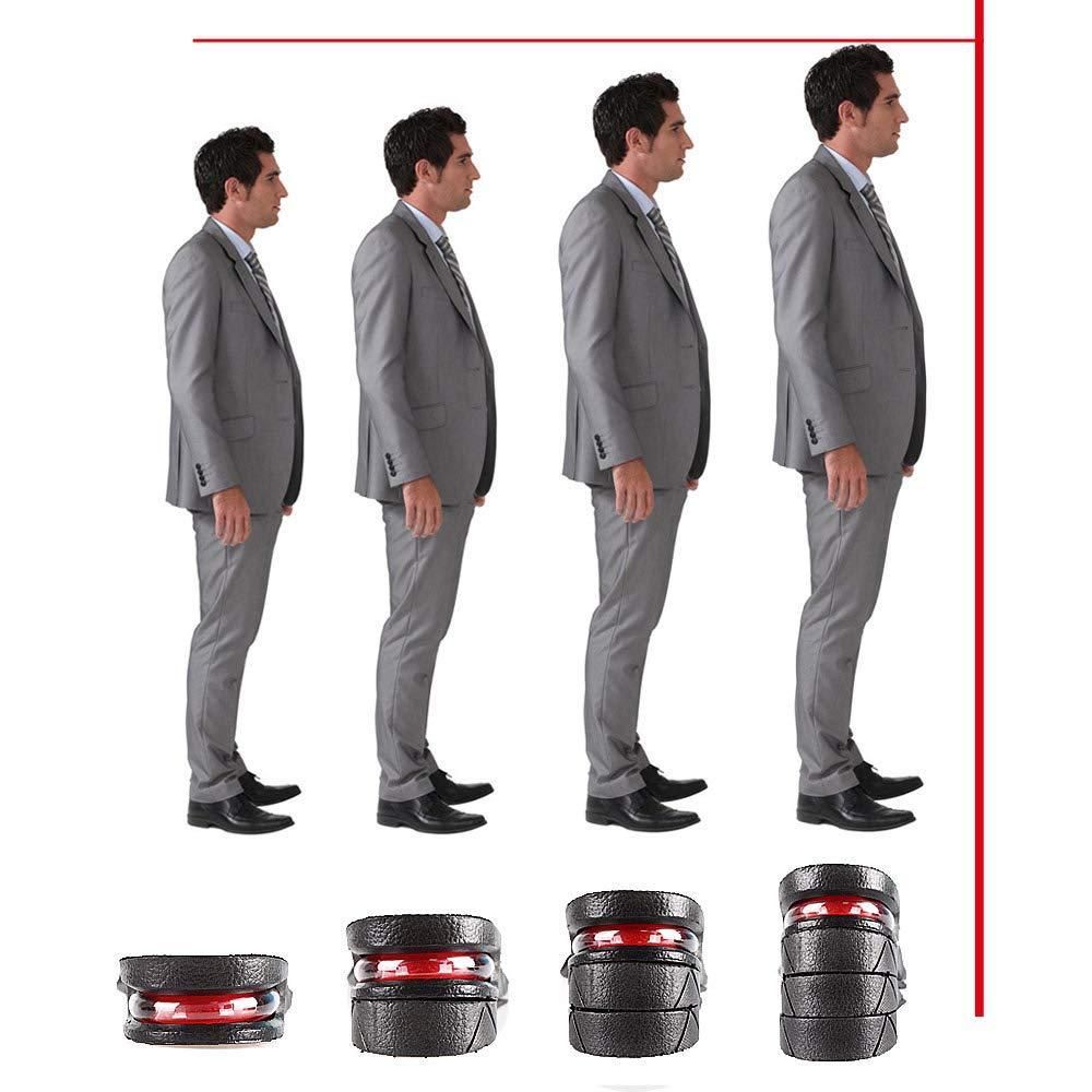 StepUp 4-Layer Adjustable Height Enhancing Insoles – Invisible Shoe Lift Inserts for Men & Women