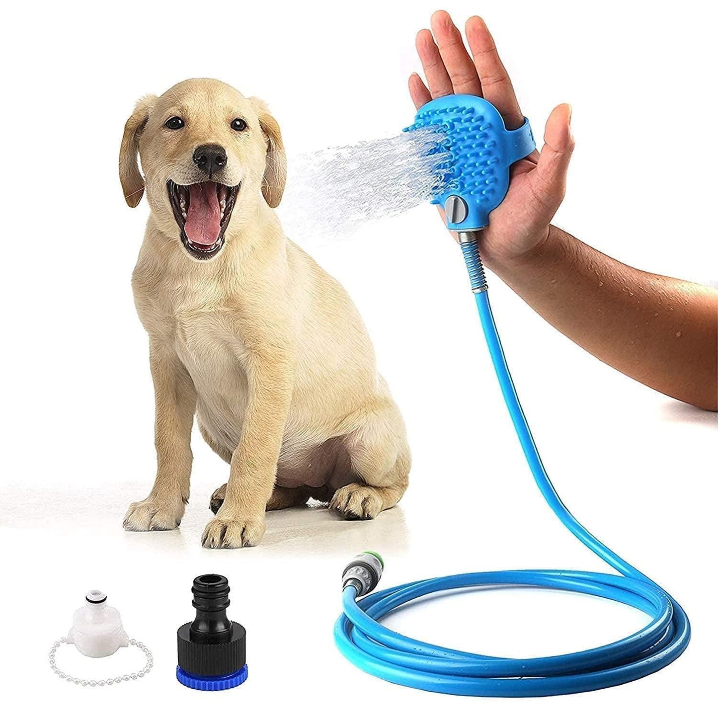 PawSpa Pet Bathing Tool – Cleaning, Washing & Massaging Scrubber Brush for Dogs