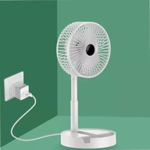 BreezePro Rechargeable High-Speed Table Desk Fan – Portable, Powerful Airflow with Long Battery Backup
