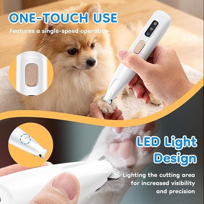 PawPerfect Pet Hair Trimmer – Electric Grooming Tool for Dogs & Cats | Safe, Quiet & Easy to Use