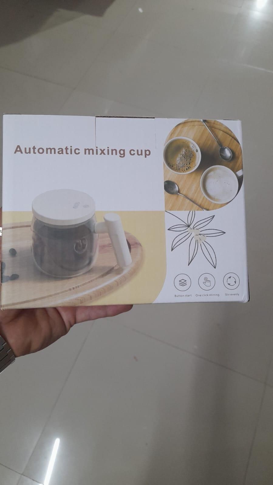 AutoMix Self-Stirring Coffee Mug – Electric Mixing Cup