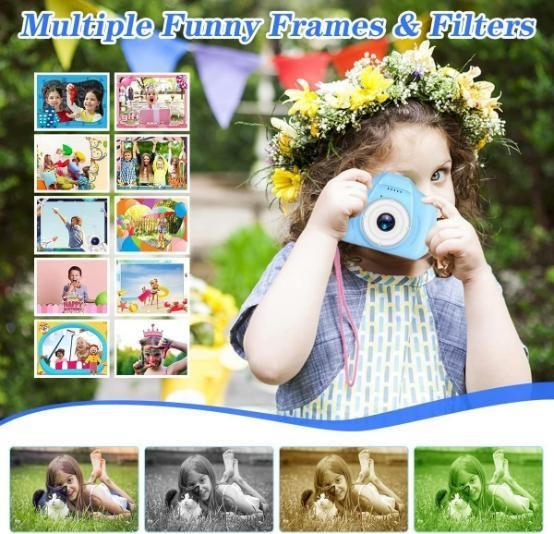 KidSnap Digital Video Camera – Durable Fun Camera for Kids with Photo & Video Recording