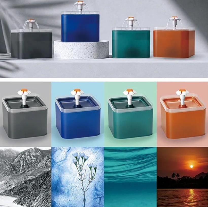 AquaPaw Smart Pet Fountain (2L) – Automatic Flowing Water Dispenser for Cats & Small Dogs | Quiet, Filtered, Hygienic Drinking Bowl