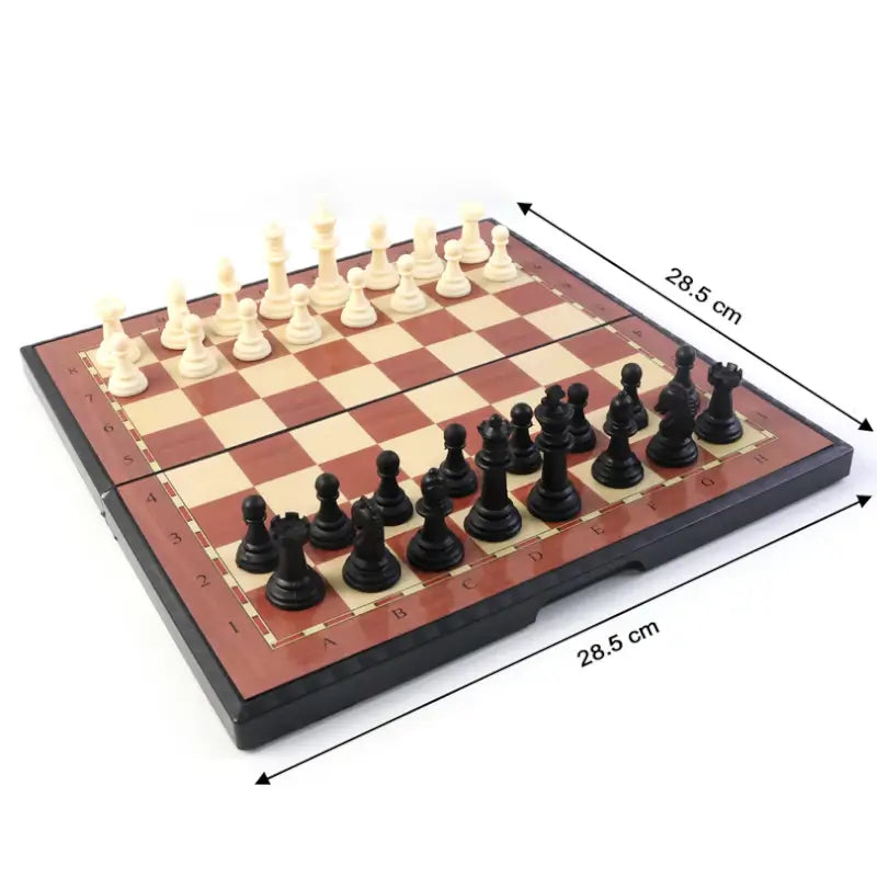 Premium Portable Chess Set – Foldable Travel Board