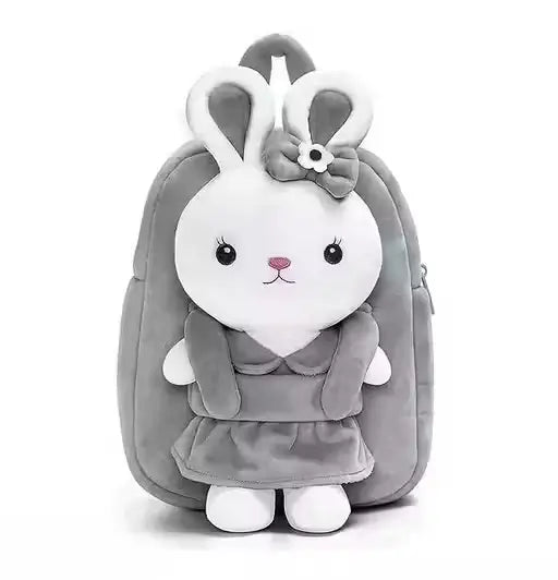 CuddlePack Kids Velvet School Bag – Plush Backpack