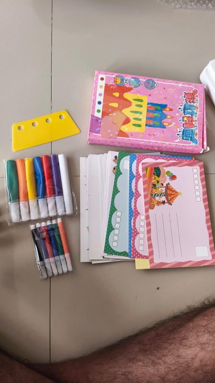 RainbowDot DIY Scratch Art Painting Kit – Fun & Creative Dot Art Set for Kids