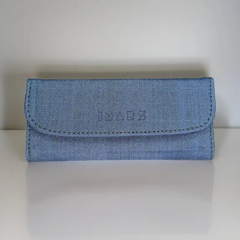 VisionGuard Spectacle Case – Lightweight Unisex Eyeglass Protector (Blue)