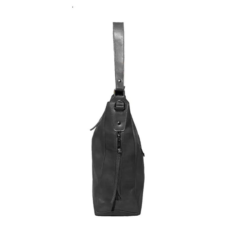 UrbanLuxe Vegan Leather Shoulder Bag – Spacious Water-Resistant Adjustable Strap