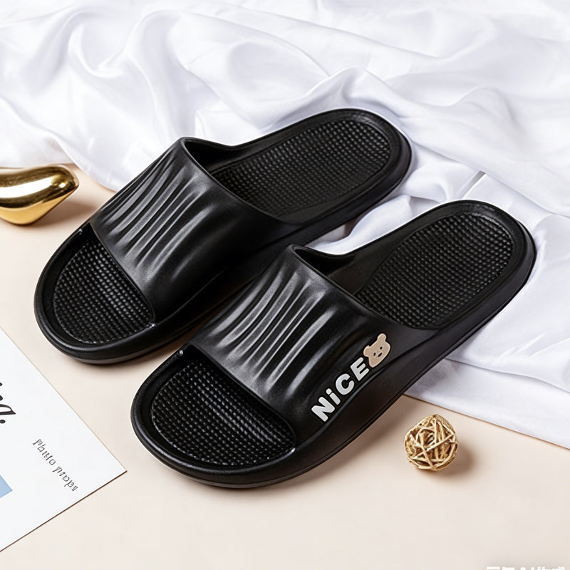 EVA Anti Slip And Odor Proof Household Indoor And Outdoor Men's And Women's Summer Shower Slippers Sandals