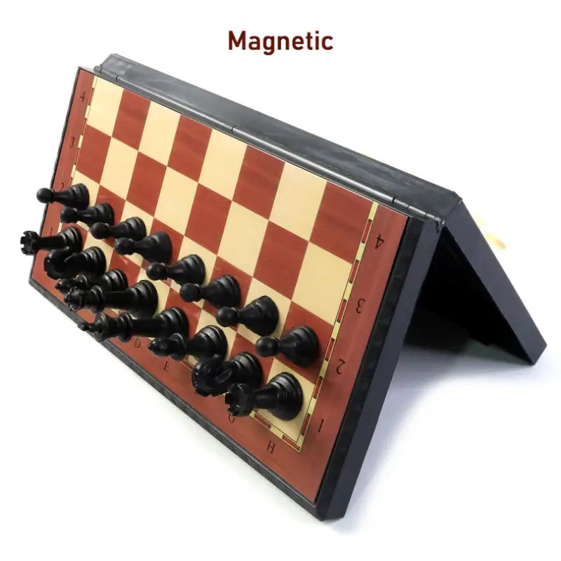 Premium Portable Chess Set – Foldable Travel Board