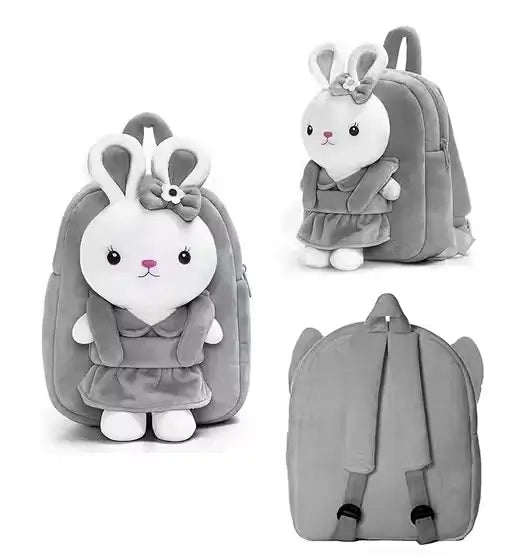 CuddlePack Kids Velvet School Bag – Plush Backpack