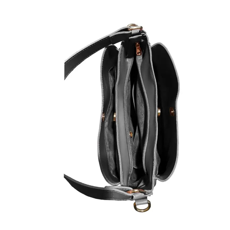 UrbanLuxe Vegan Leather Shoulder Bag – Spacious Water-Resistant Adjustable Strap