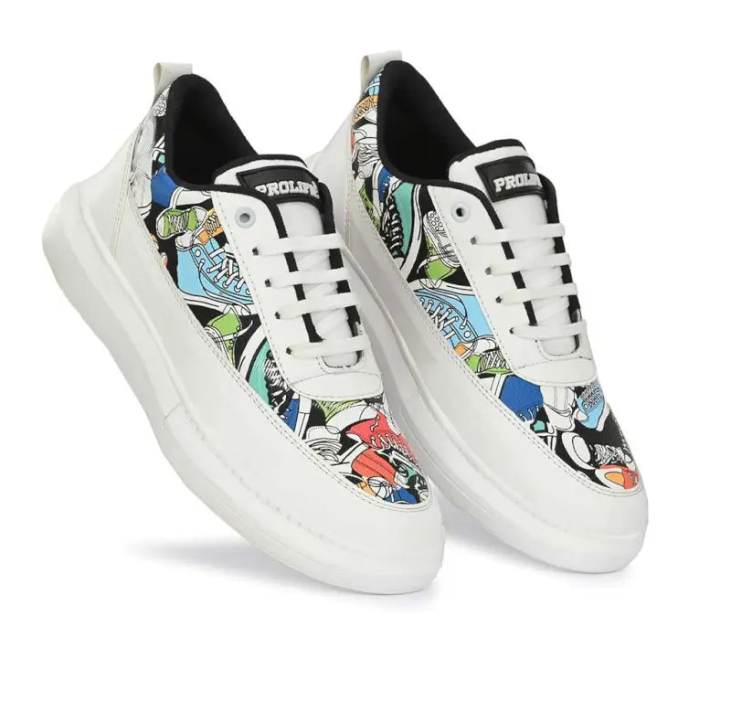 GraceStride Men’s Casual Sneakers – Stylish Everyday Shoes