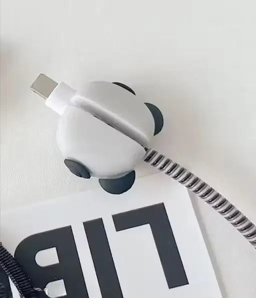 Cute 3D iPhone Charger Protector Set | Adapter Cover & Cable Protector | Silicone Anti-Bend Charging Cable Guard | Durable & Flexible
