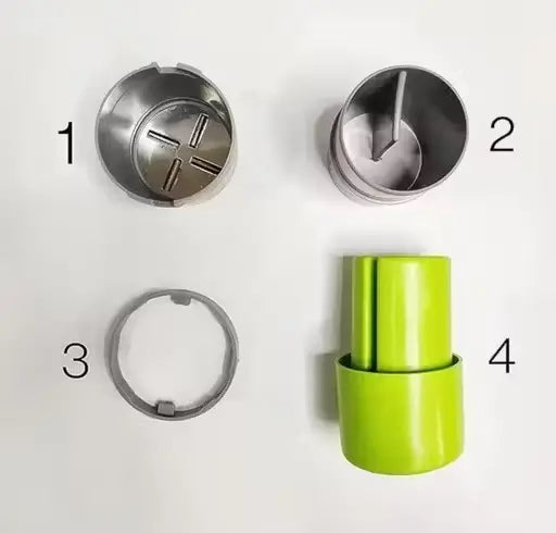 3-in-1 Stainless Steel Dry Fruit Cutter, Slicer & Grinder | Multi-Purpose Nut, Chocolate & Butter Slicer | Durable Kitchen Tool