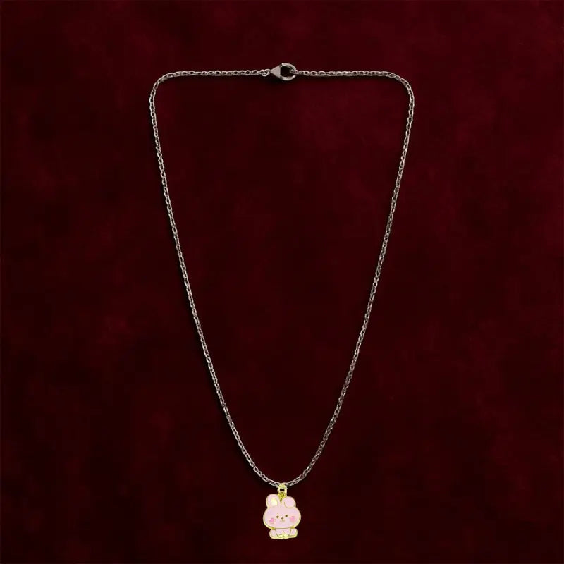 Pendant Necklace (1 Pc Random Design) | Lightweight Alloy Chain with Stylish Charm | Trendy Casual Jewelry for Girls & Boys