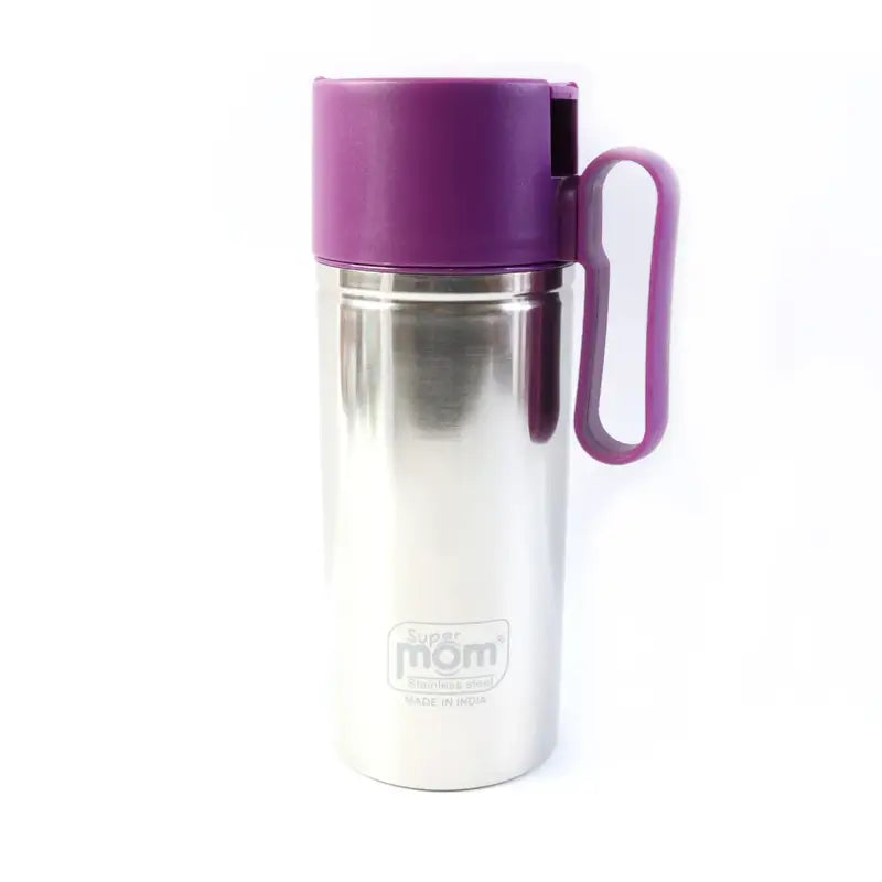 Supermom Stainless Steel Oil Pourer (750ml) | Anti-Drip Kitchen Dispenser Bottle with Handle | Leakproof Oil, Ghee & Vinegar Container