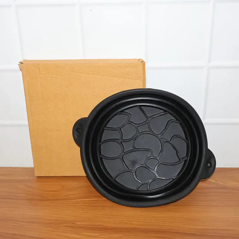 Silicone Ice Facial Bowl with Built-In Ice Tray | Foldable Facial Ice Bath Bowl for Skin Care (1 Pc)