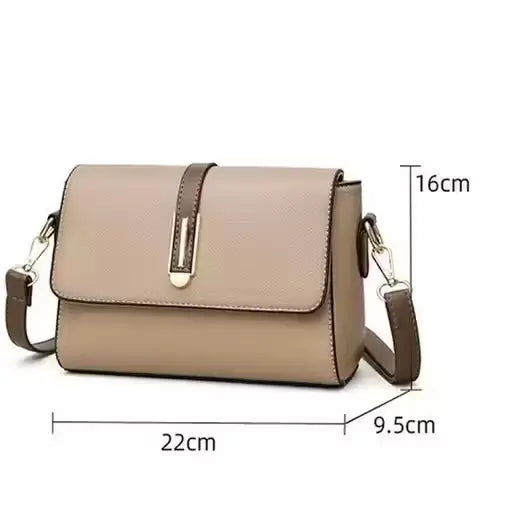 Women’s Leather Sling Bag | Compact Crossbody Purse | Lightweight Everyday Shoulder Bag | Durable Synthetic Leather