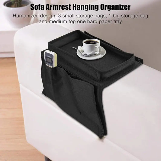 SofaMate Armrest Organizer – Hanging Storage Bag for Sofa