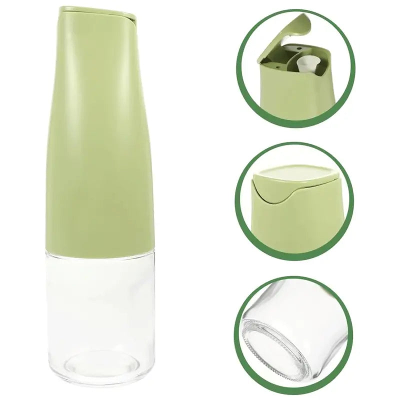 500ml Cooking Oil Dispenser Bottle | Automatic Gravity Lid Oil Pourer | Leakproof Kitchen Oil Container