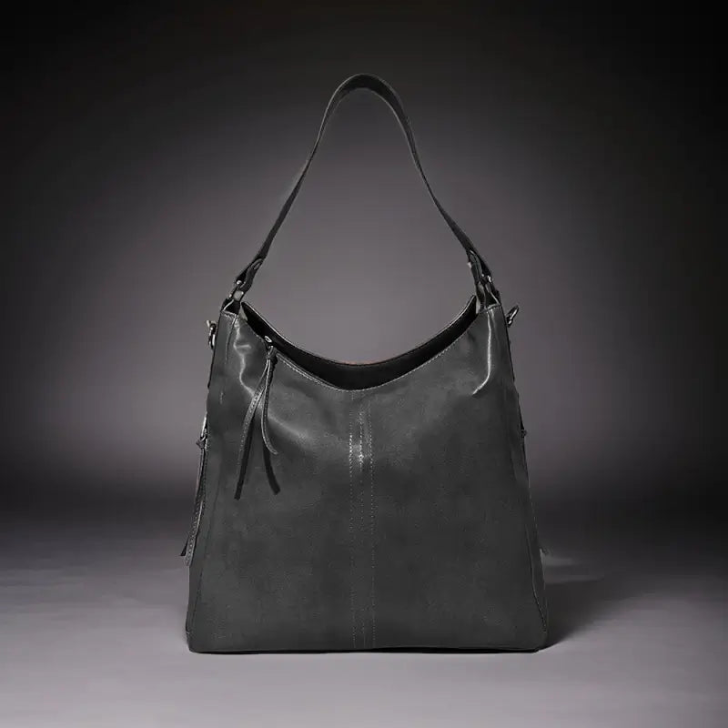 UrbanLuxe Vegan Leather Shoulder Bag – Spacious Water-Resistant Adjustable Strap