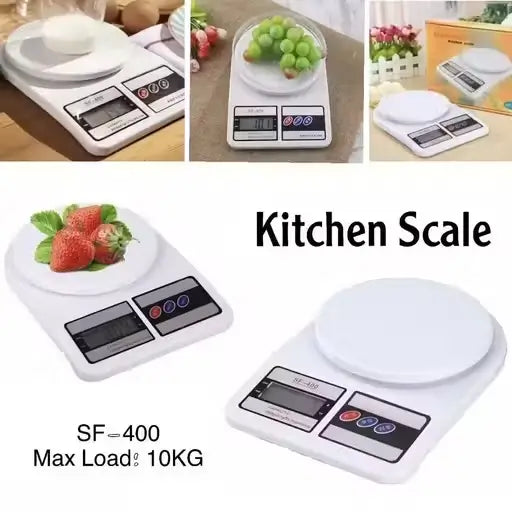 SmartMeasure Digital Kitchen Weighing Scale – Backlit LCD Display