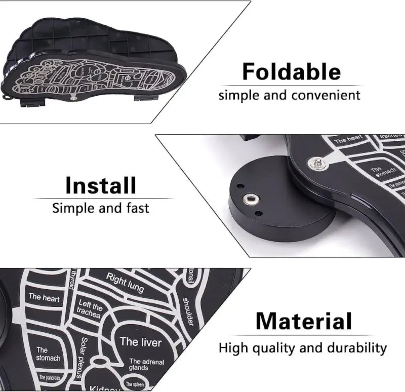 NeuroRelax EMS Foot Massager Mat – Bioelectric Muscle Stimulation Pad