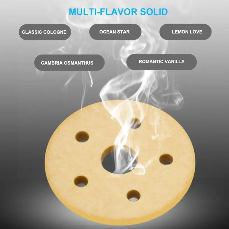 SolarSpin Car Aroma Diffuser – 360° Rotating Solar Air Freshener