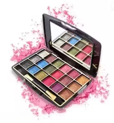18-Piece Face Makeup Kit for Women | All-in-One Beauty Combo Set | Foundation, Lipsticks, Kajal, Mascara & Brushes | Daily & Party Use