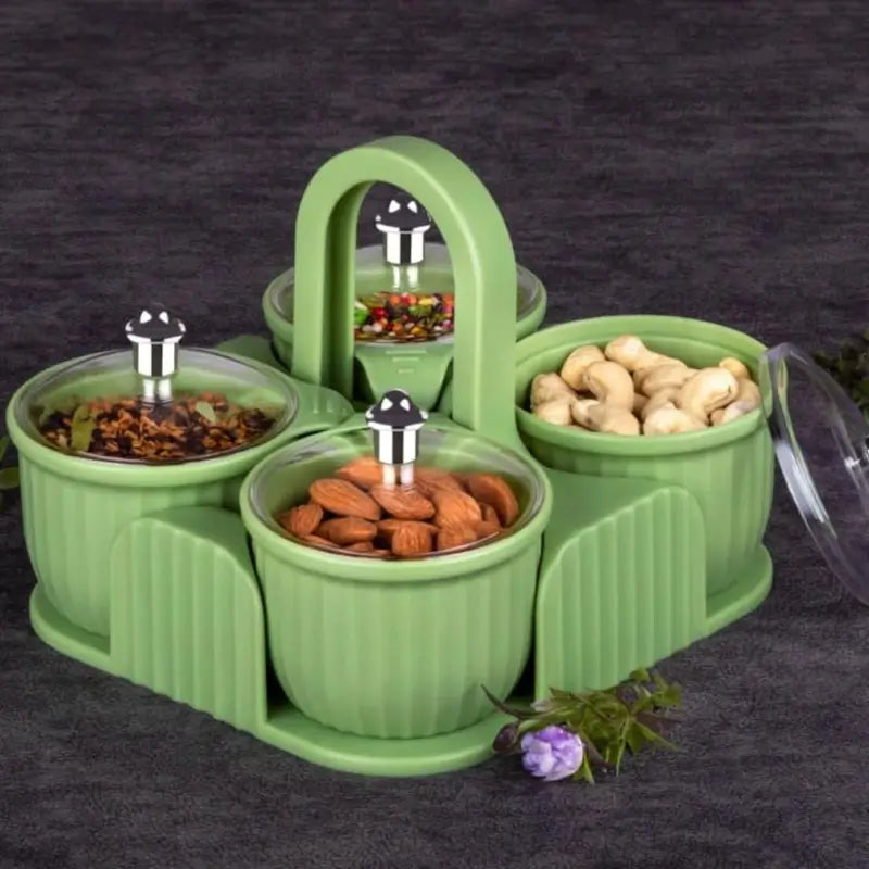 FreshStore Multipurpose Storage Container Set – Kitchen Jars for Spices & Snacks