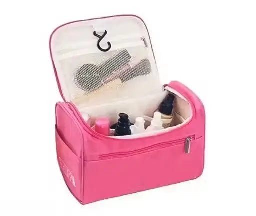 Vivah Pink Travel Cosmetic Container Set – Compact Beauty Storage Kit