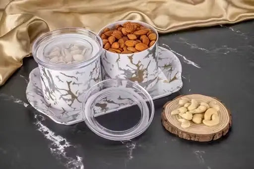 FreshSeal 2-in-1 Airtight Dry Fruit Container – Smart Snack Storage Box