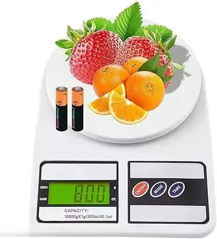 SmartMeasure Digital Kitchen Weighing Scale – Backlit LCD Display