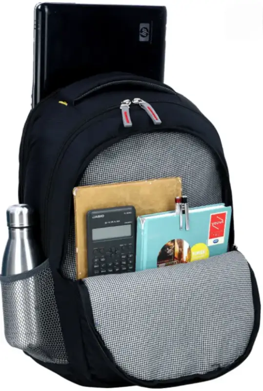 35L Waterproof Canvas Laptop Backpack | Casual Travel Bag with Laptop Compartment | Durable College & Office Backpack | Unisex