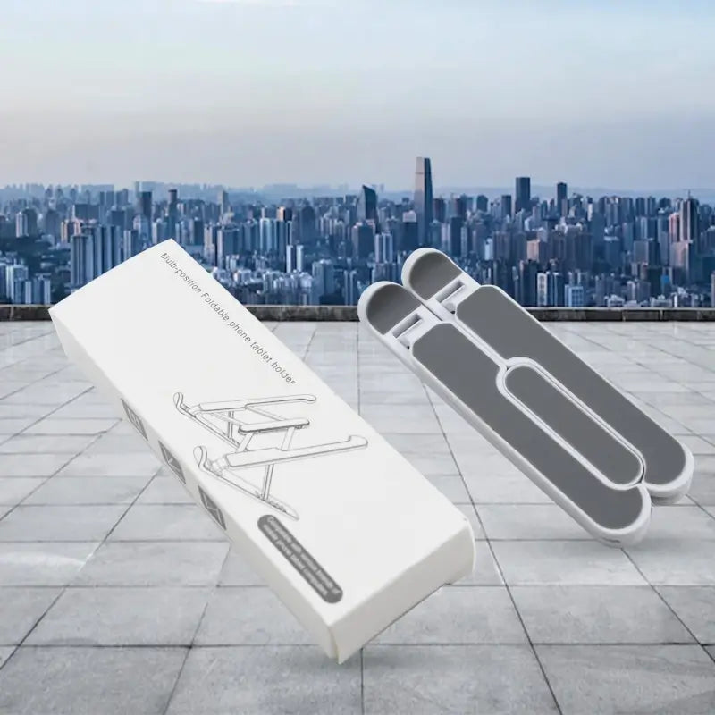 FlexView Adjustable Tablet Stand – Foldable Multi-Angle Holder