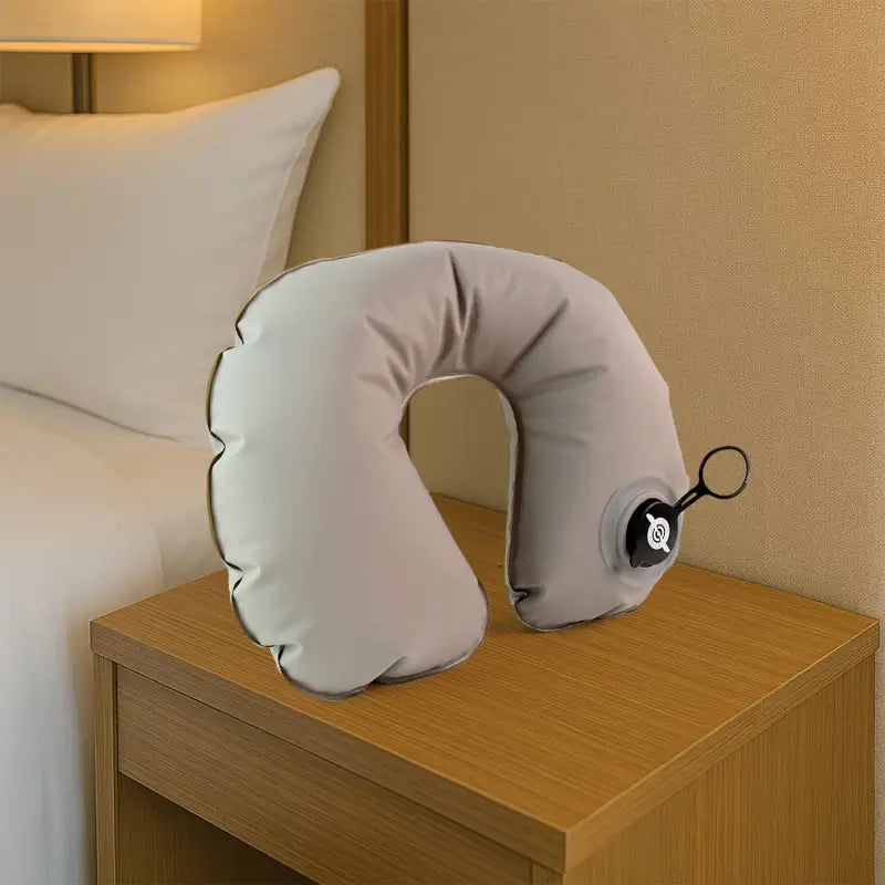 AirComfort Inflatable Travel Neck Pillow – Adjustable Air Support Cushion