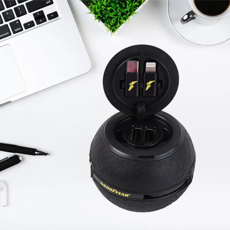 PowerLink Universal Car Charging Cable – 3-in-1 Fast Charger for iPhone, Android & USB-C