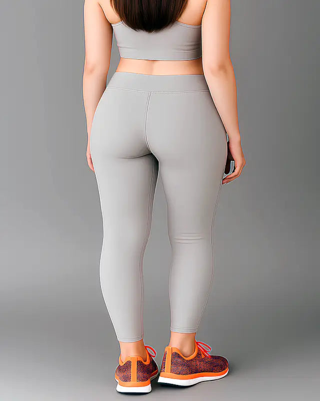 FlexFit Premium Yoga Tights – Breathable Stretch Gym Leggings for Women