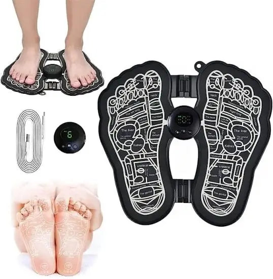 NeuroRelax EMS Foot Massager Mat – Bioelectric Muscle Stimulation Pad