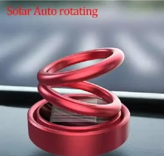SolarAura Car Solar Perfume Air Freshener – Rotating Aroma Diffuser