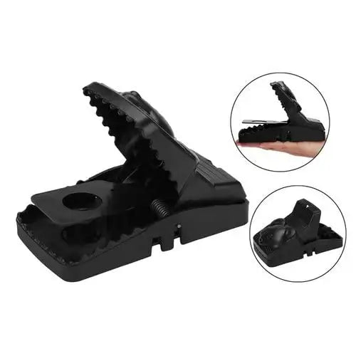 Krifton Reusable Mouse Catcher Trap Cage | Humane Live Catch & Release Rat Trap | Safe Non-Toxic Indoor & Outdoor Pest Control (1 Pc)
