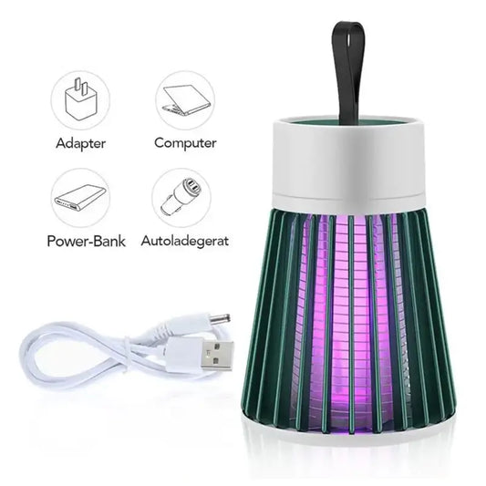 USB Powered Mosquito Killer Machine – Electric LED Mosquito Trap Lamp for Indoor & Outdoor Use