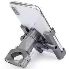 360° Adjustable Bike & Bicycle Phone Holder | Universal Mobile Mount | Strong ABS Alloy Build | Secure Handlebar Grip