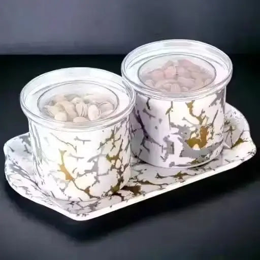 FreshSeal 2-in-1 Airtight Dry Fruit Container – Smart Snack Storage Box