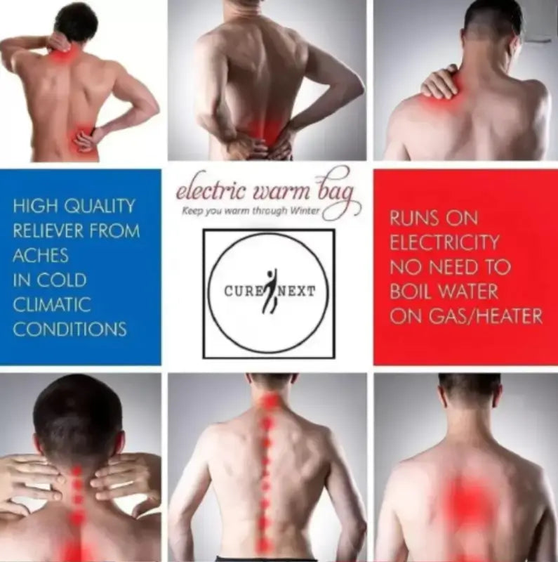 WarmEase Electric Heating Bag – Fur Velvet Hot Water Bag with Gel