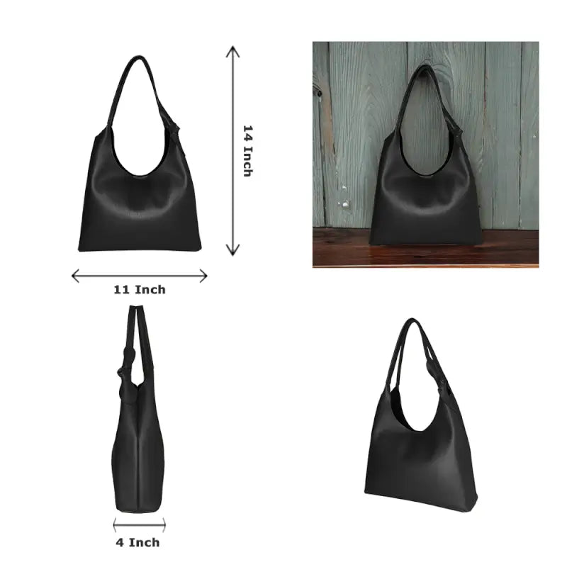 UrbanGrace Hobo Shoulder Bag – Vegan Leather Handbag for Women