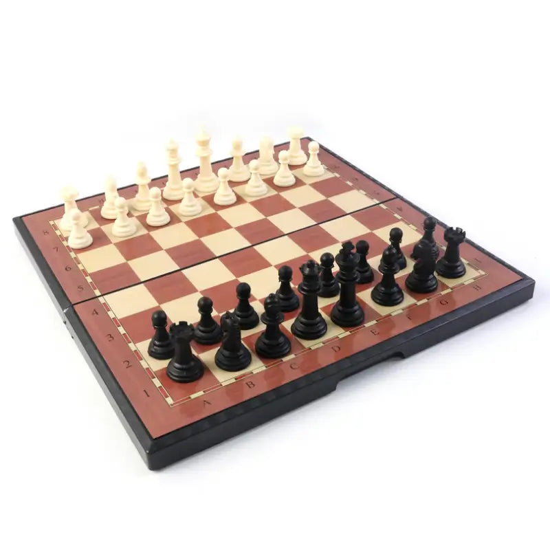 Premium Portable Chess Set – Foldable Travel Board